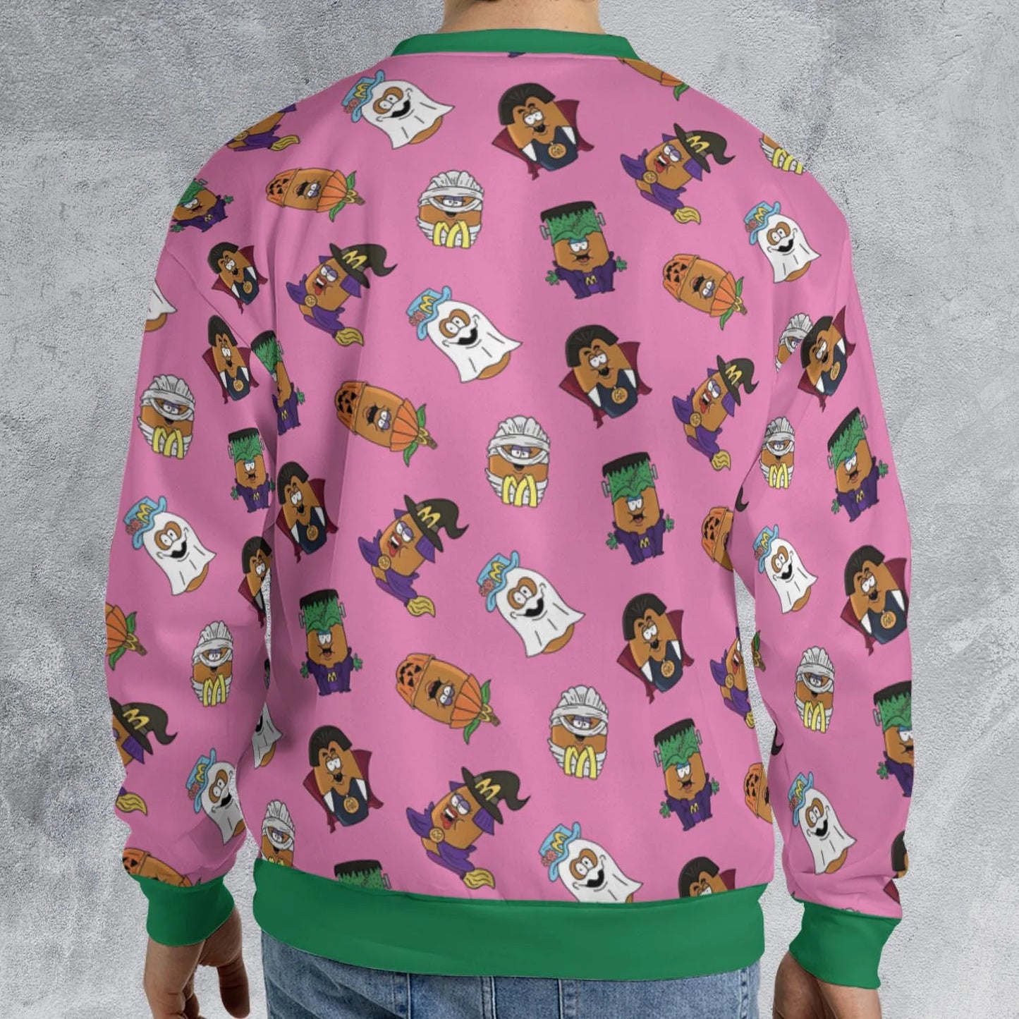 All-over Print Sweatshirt - ECQMEGUM
