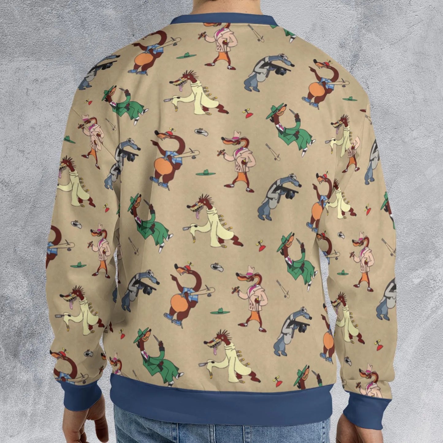 All-over Print Sweatshirt - W4GP6628