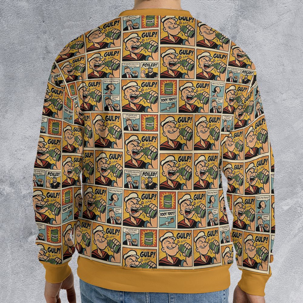 All-over Print Sweatshirt - CHE7DUG7 - - 2