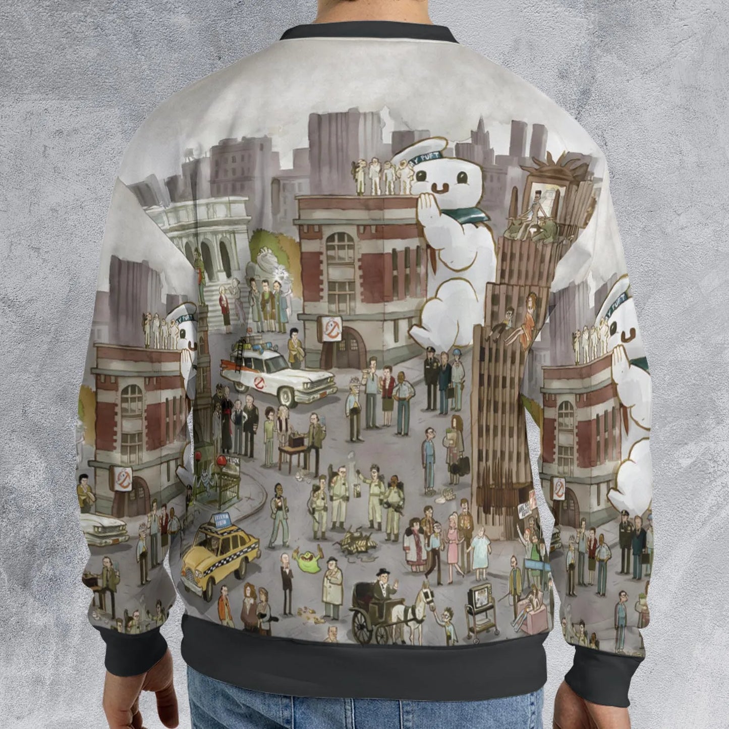 All-over Print Sweatshirt - MNJNQLFG
