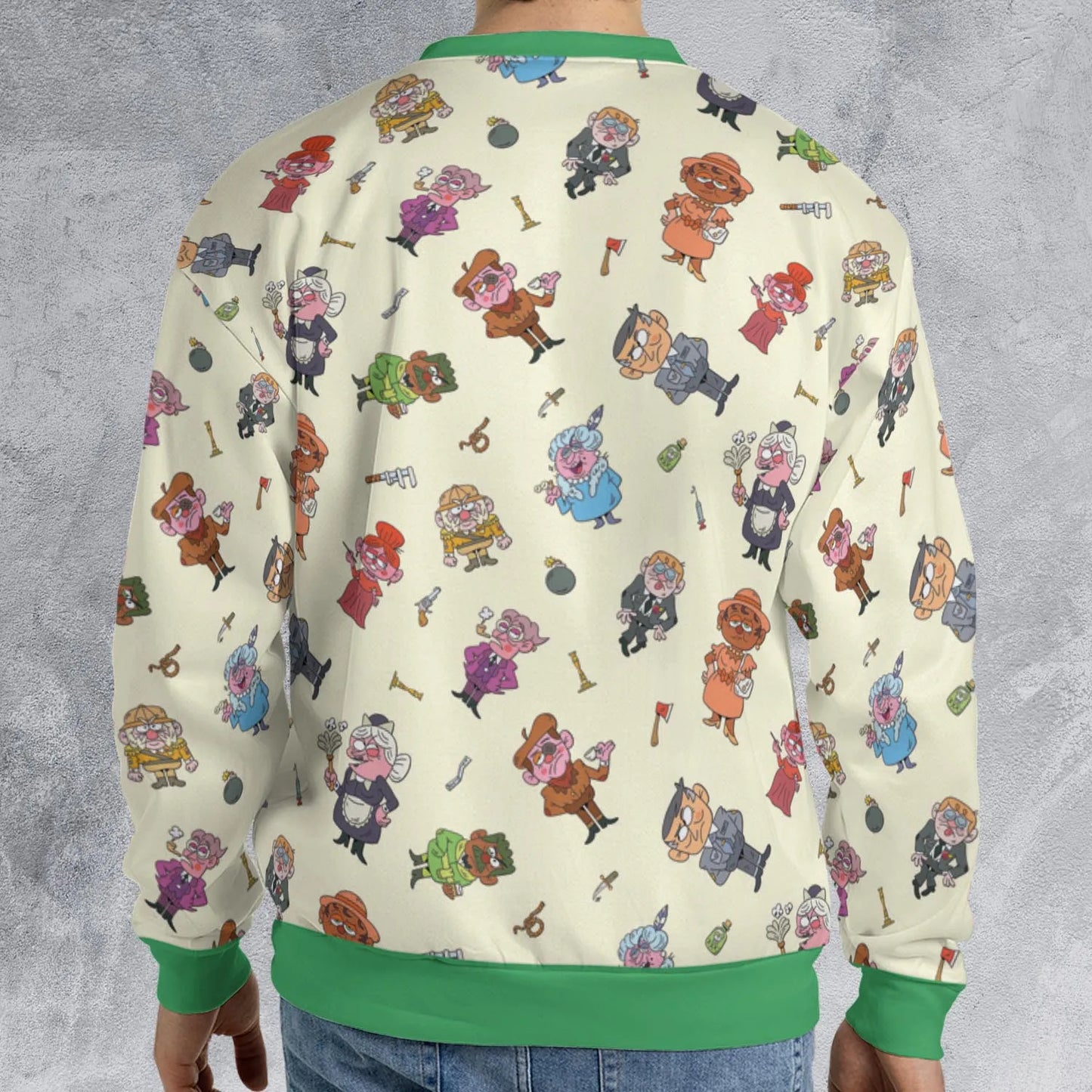 All-over Print Sweatshirt - EFZV2T52