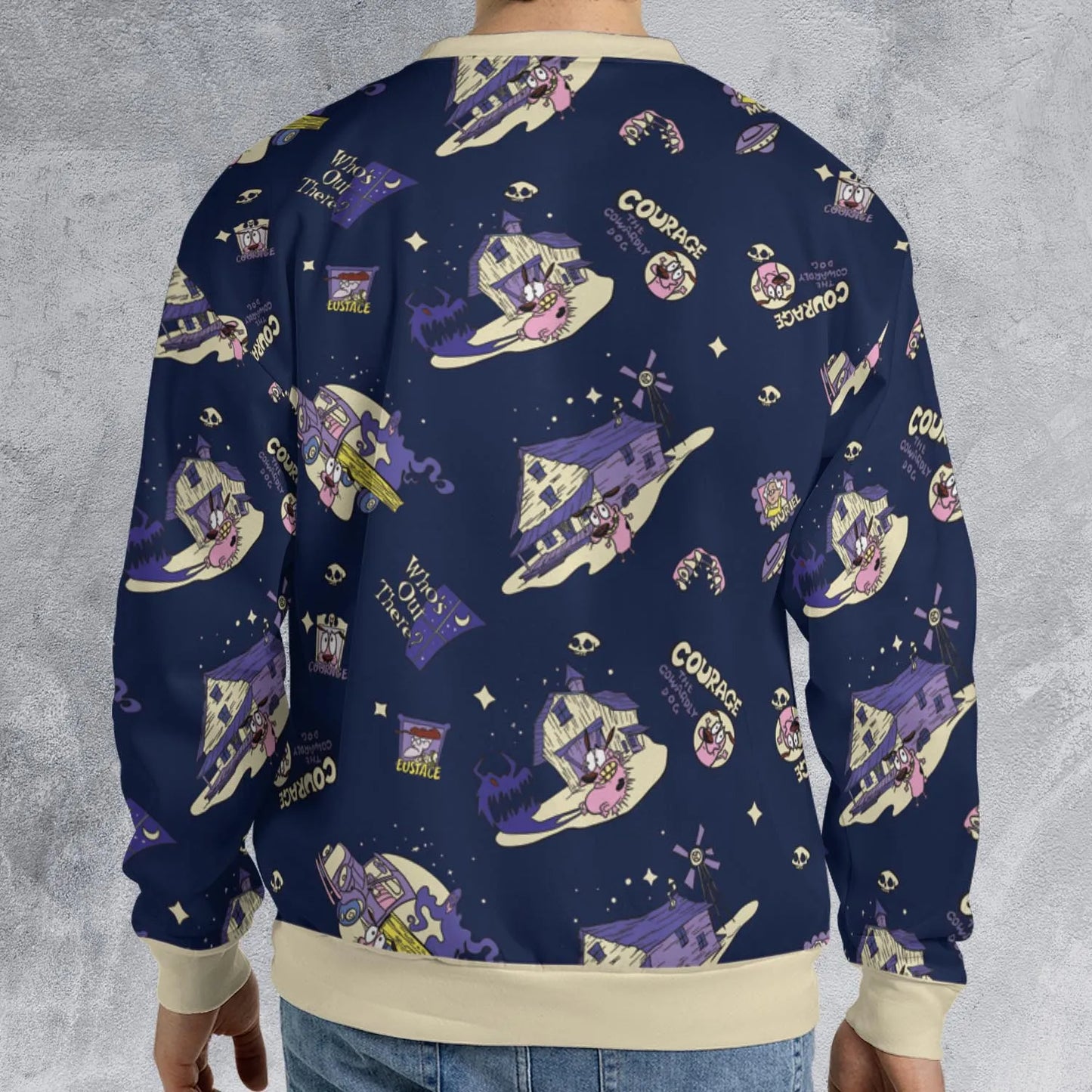 All-over Print Sweatshirt - YRW38TQV