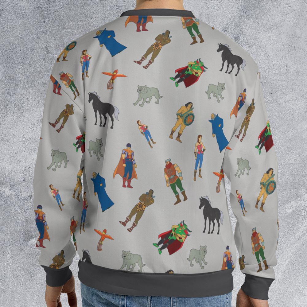 All-over Print Sweatshirt - AYFGD5EU - - 2