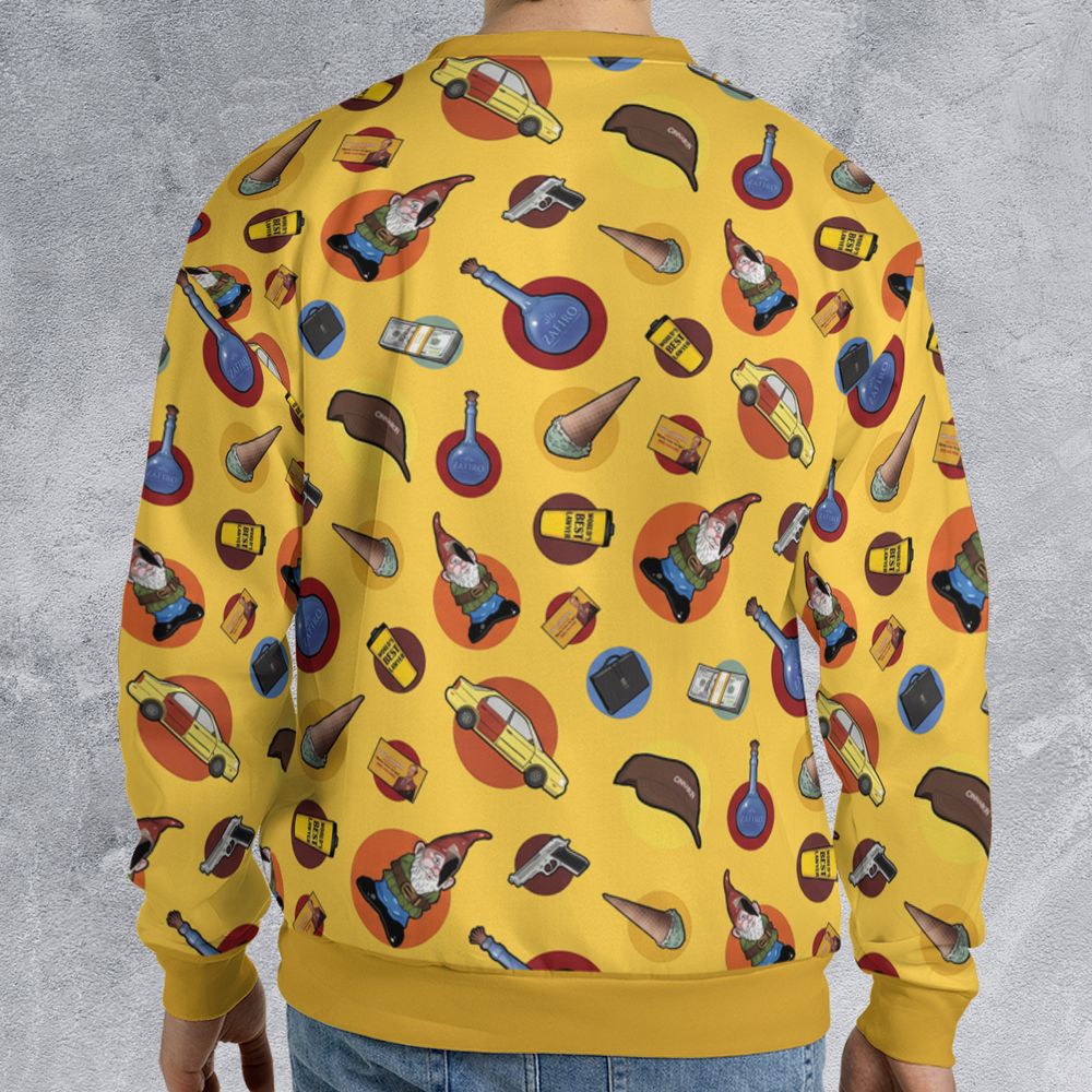 All-over Print Sweatshirt - 32X55DPH - - 2