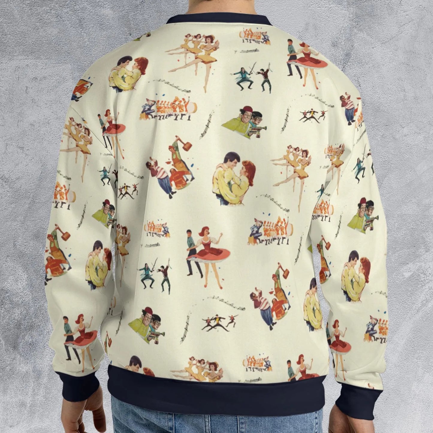 All-over Print Sweatshirt - DEP482BY