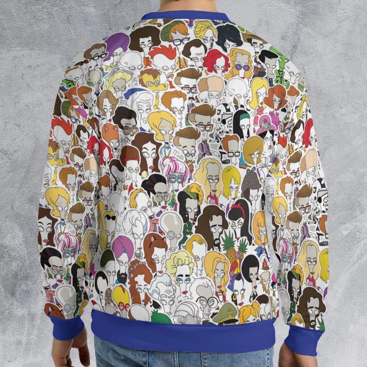 All-over Print Sweatshirt - Z65R9FLP