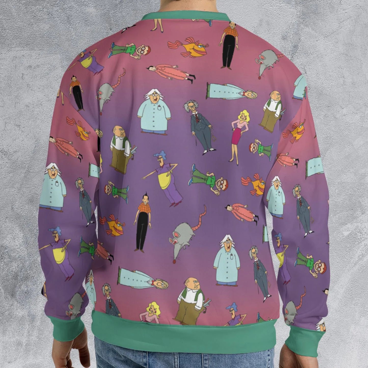 All-over Print Sweatshirt - 2R8A2PS3