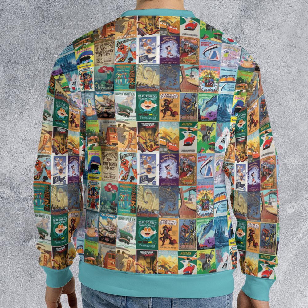 All-over Print Sweatshirt - 6LNQXMQW - - 2