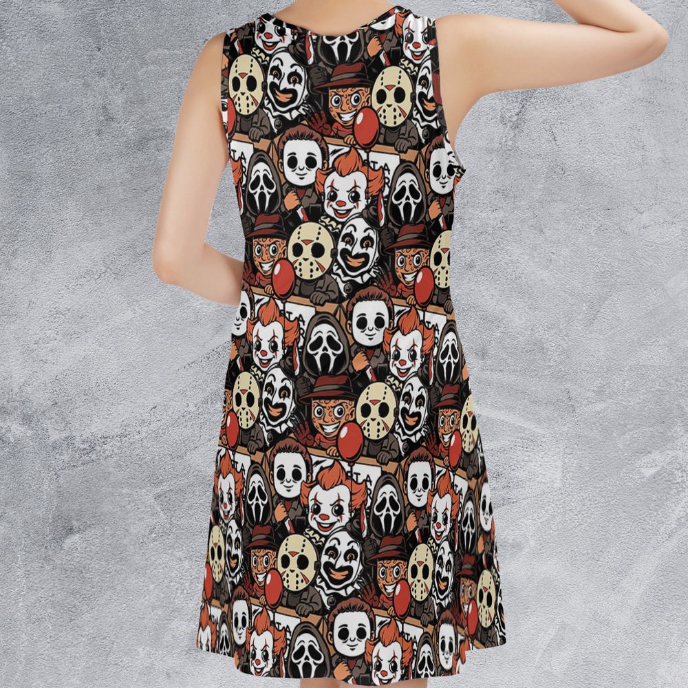 Sleeveless Dress - 33U15HYT - - 2