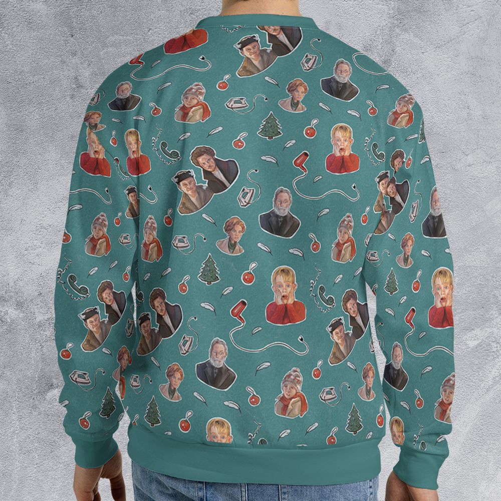 All-over Print Sweatshirt - 4RE9FV1U - - 2