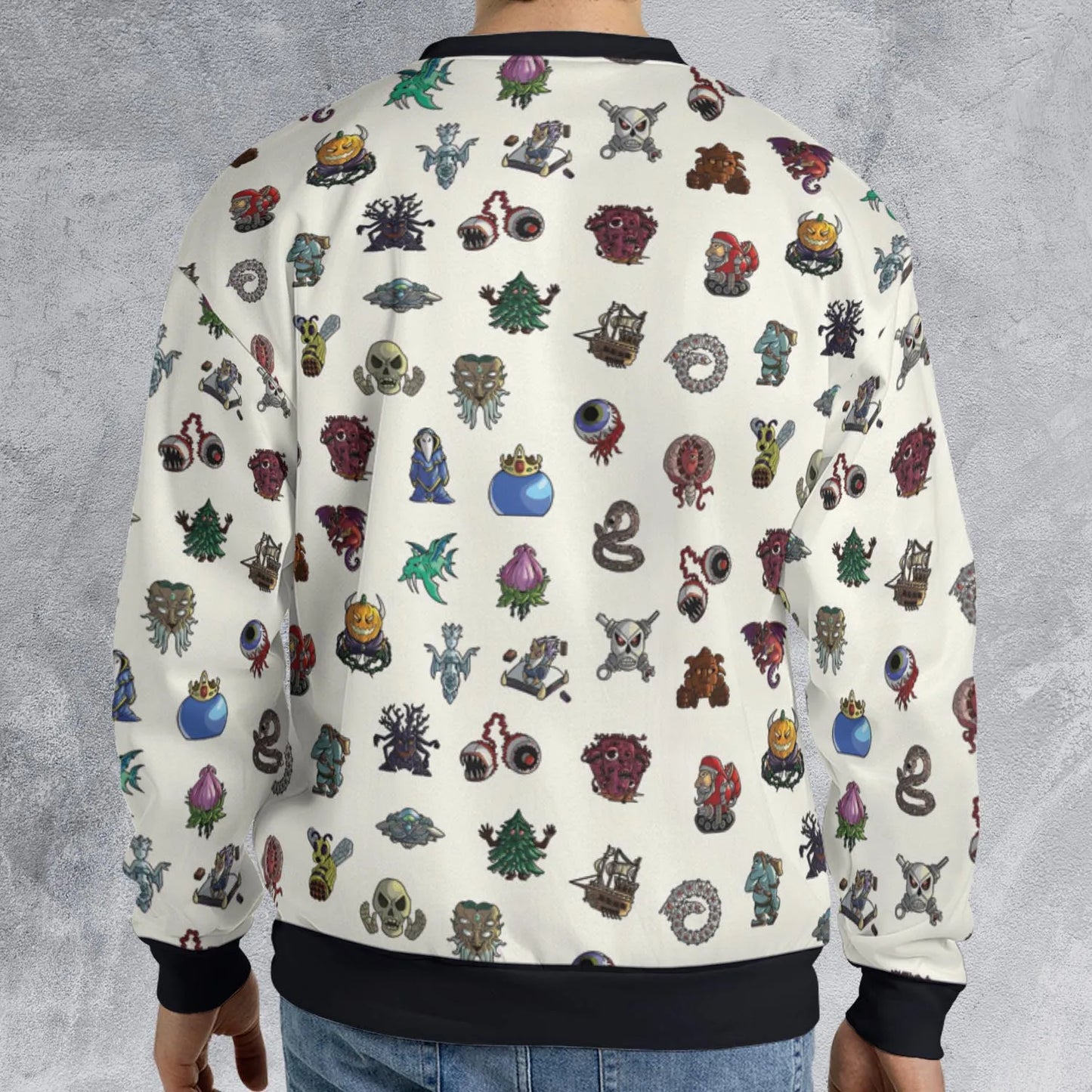 All-over Print Sweatshirt - 2DJRCRP7