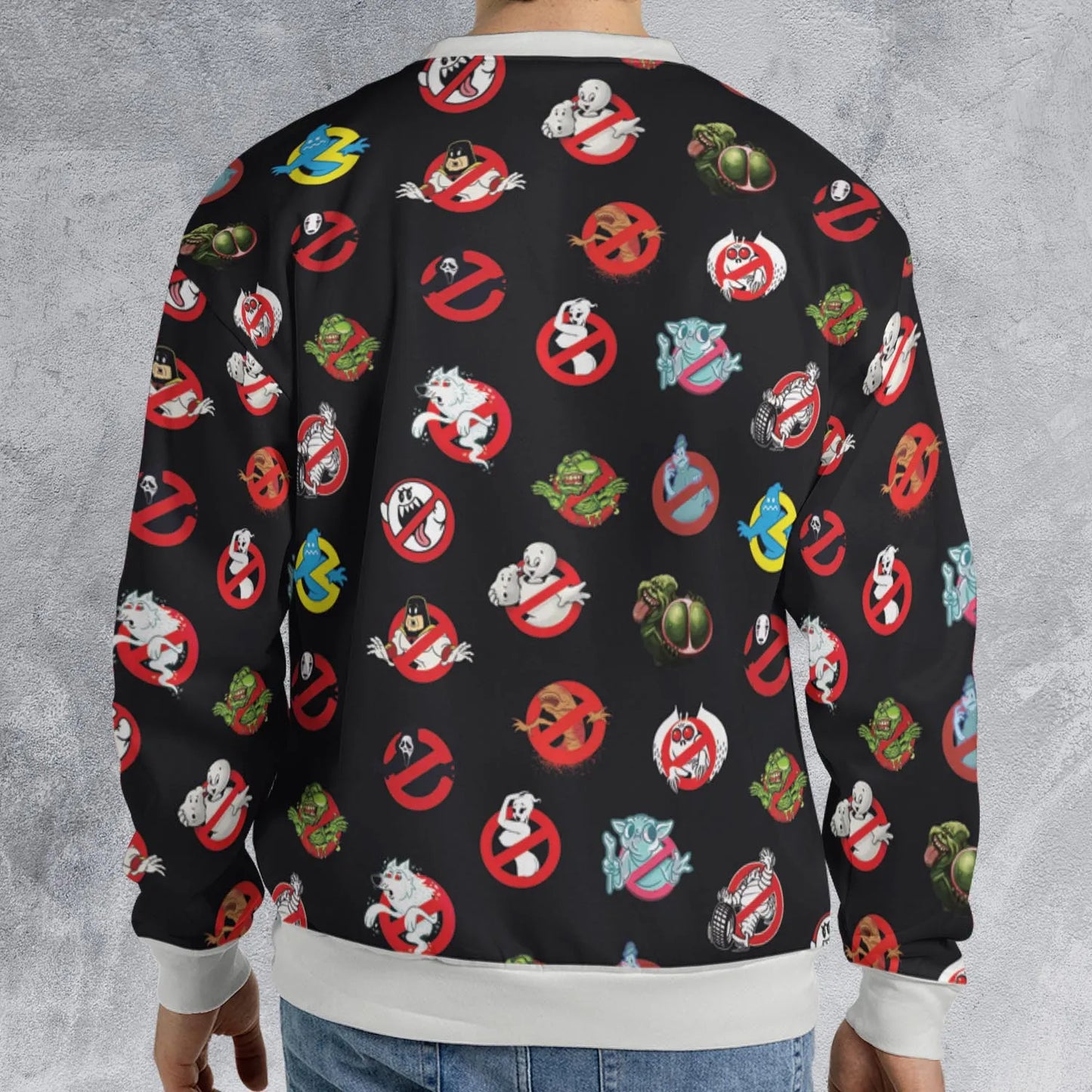 All-over Print Sweatshirt - MJR3ZEPE
