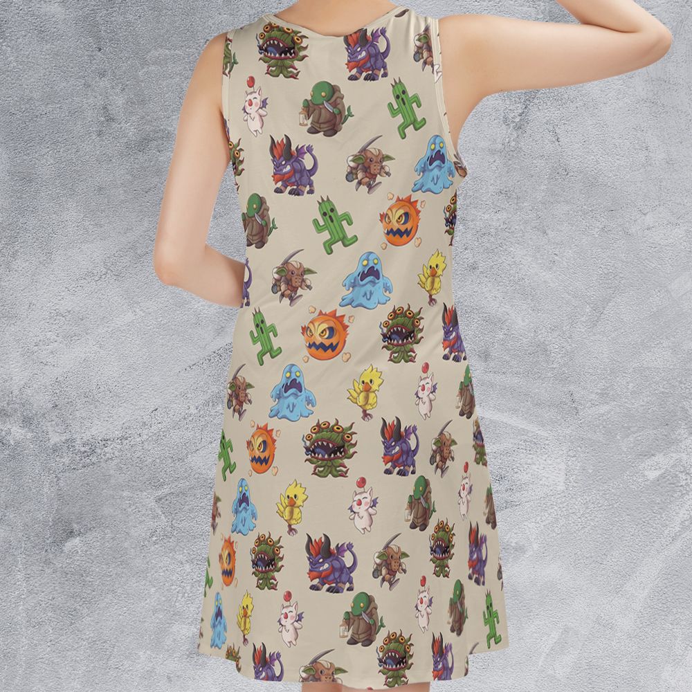 Sleeveless Dress - WH1ER72E - - 2