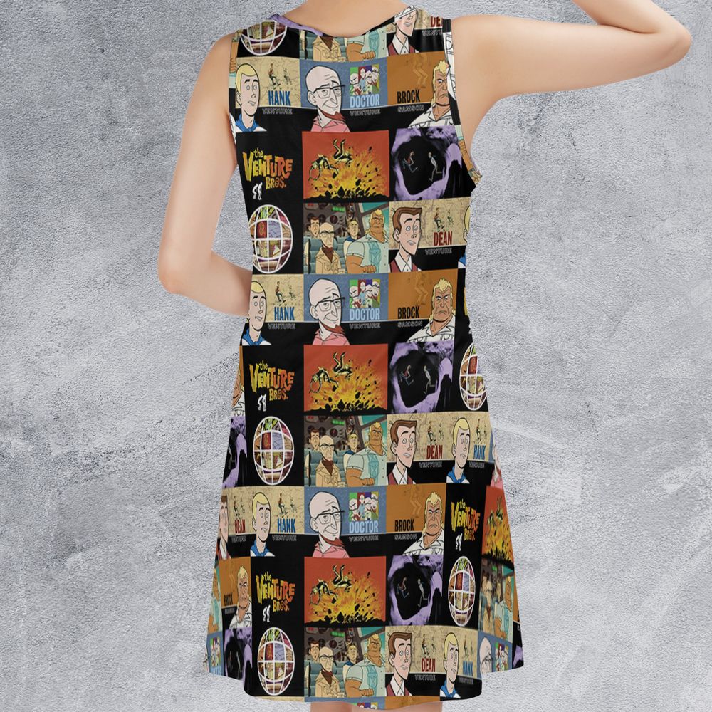 Sleeveless Dress - EFG378JF - - 2