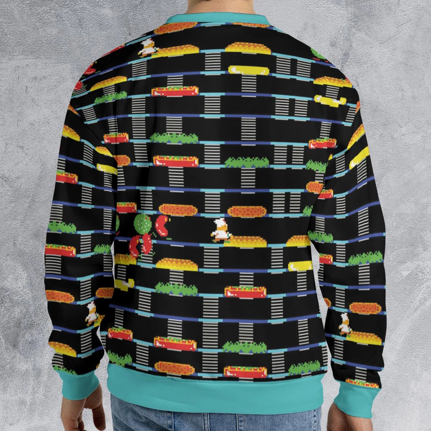 All-over Print Sweatshirt - HZVZHG42