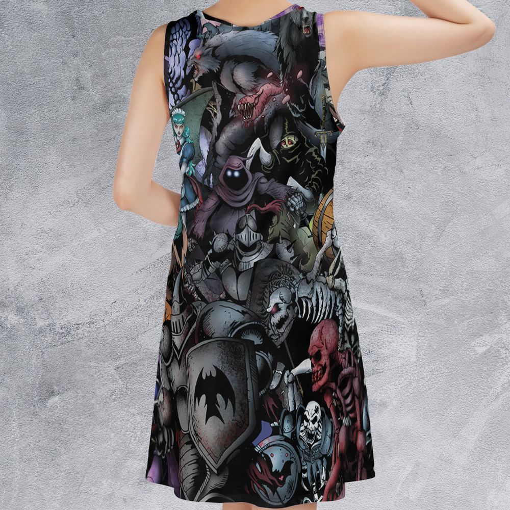 Sleeveless Dress - ME23GBKB - - 2
