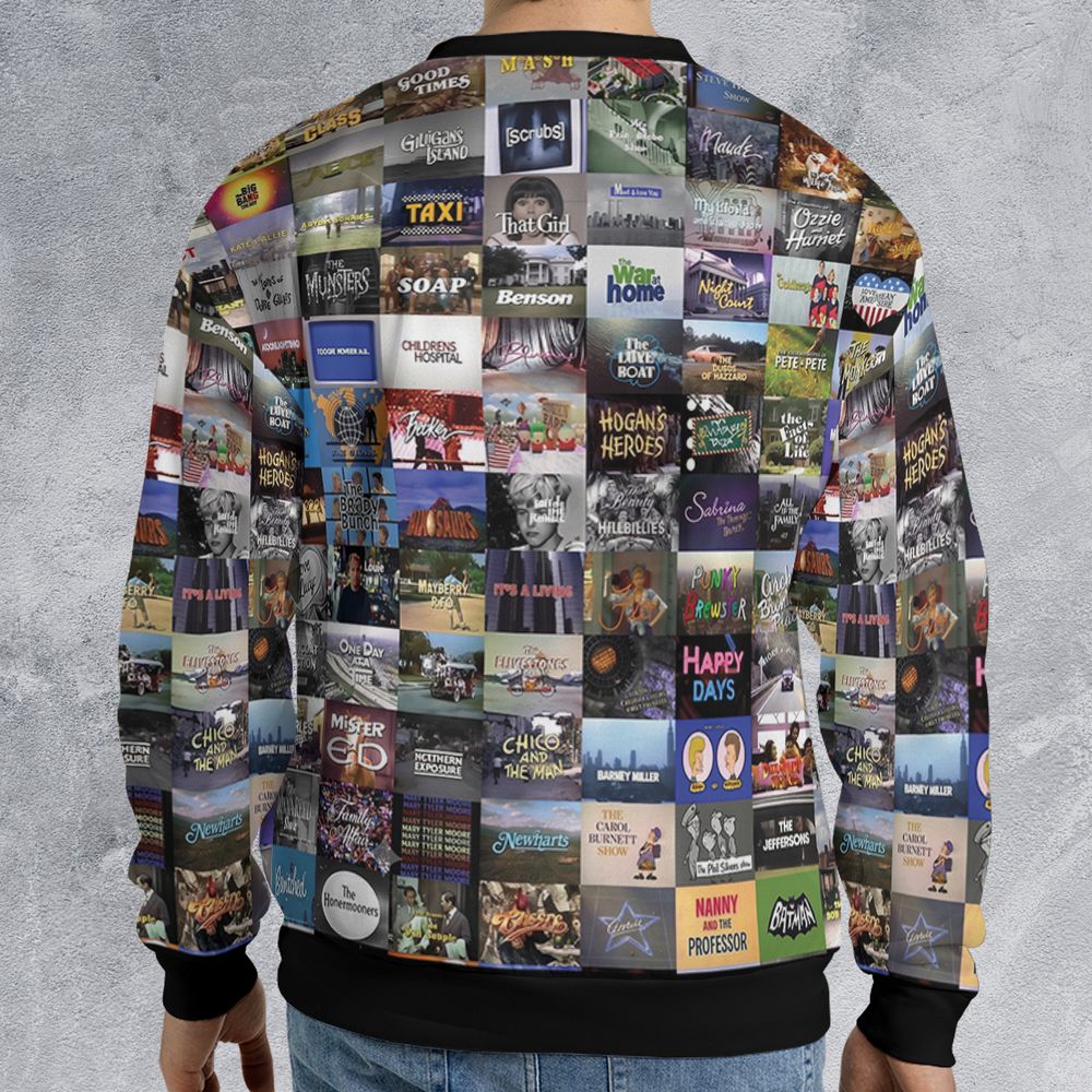 All-over Print Sweatshirt - WY5T77DL - - 2