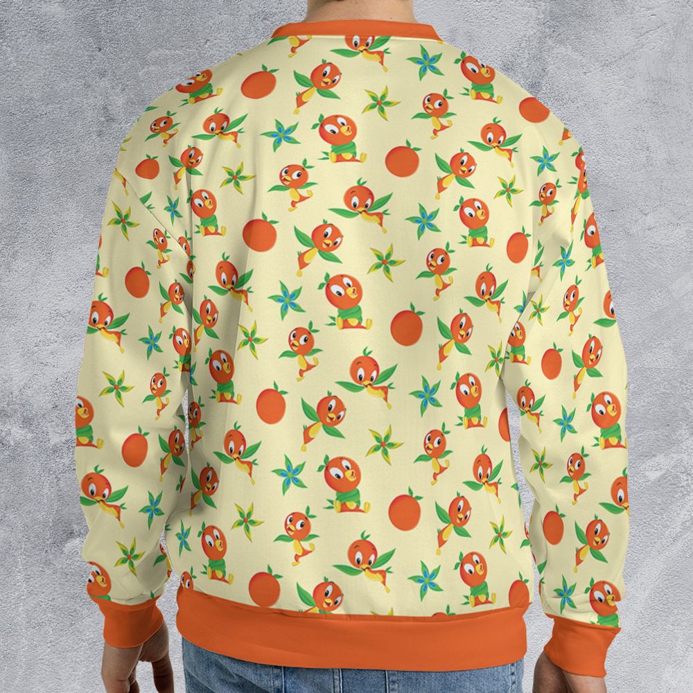 Orange and Bird - - 2