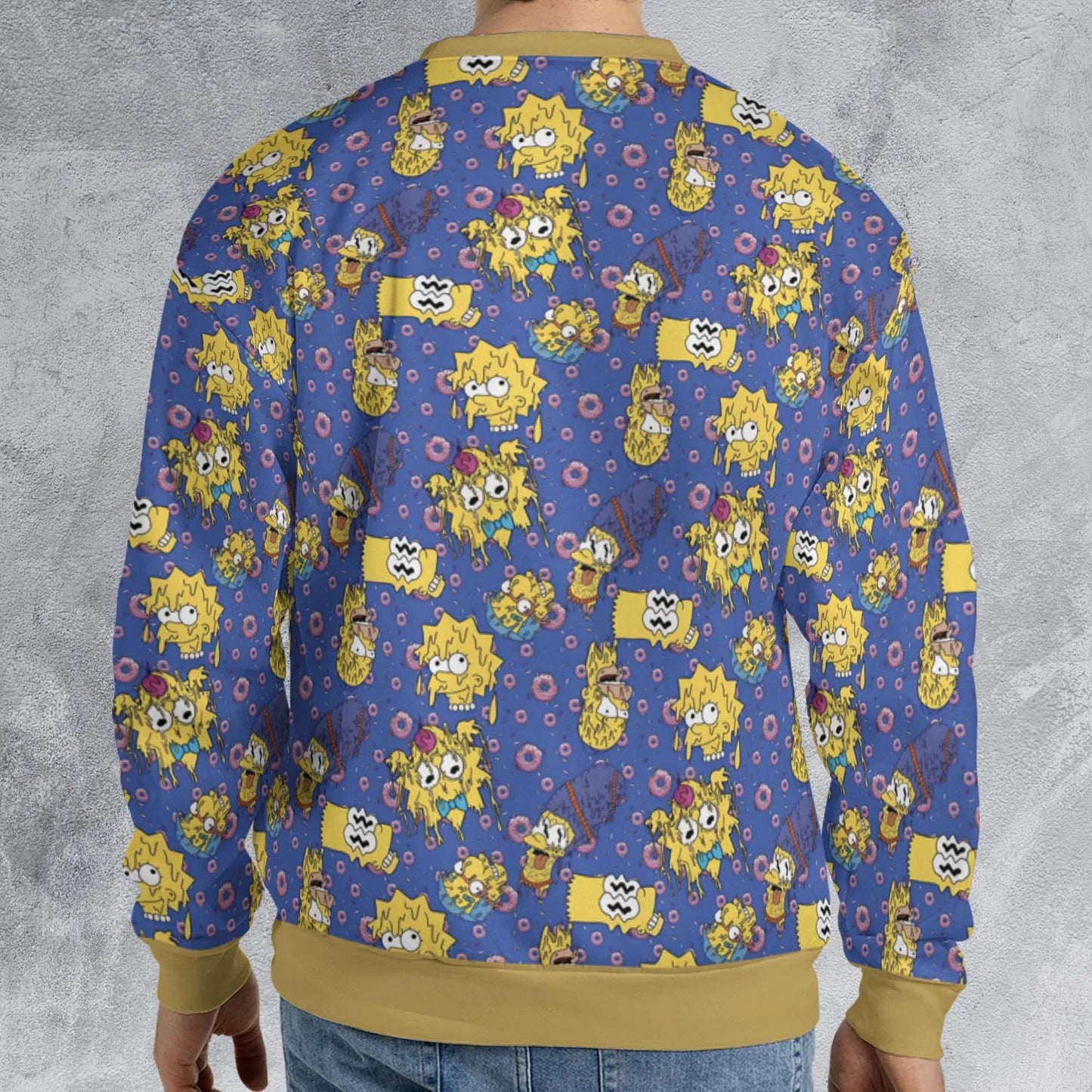 All-over Print Sweatshirt - 8X89YE8D
