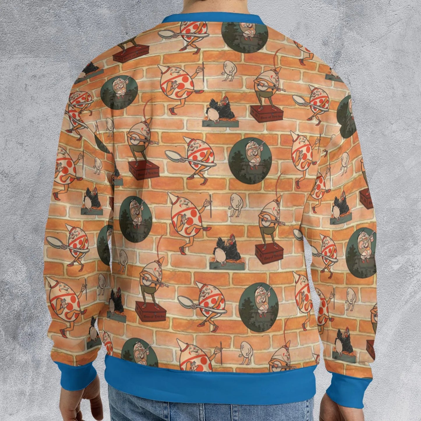 All-over Print Sweatshirt - DT22NN9V