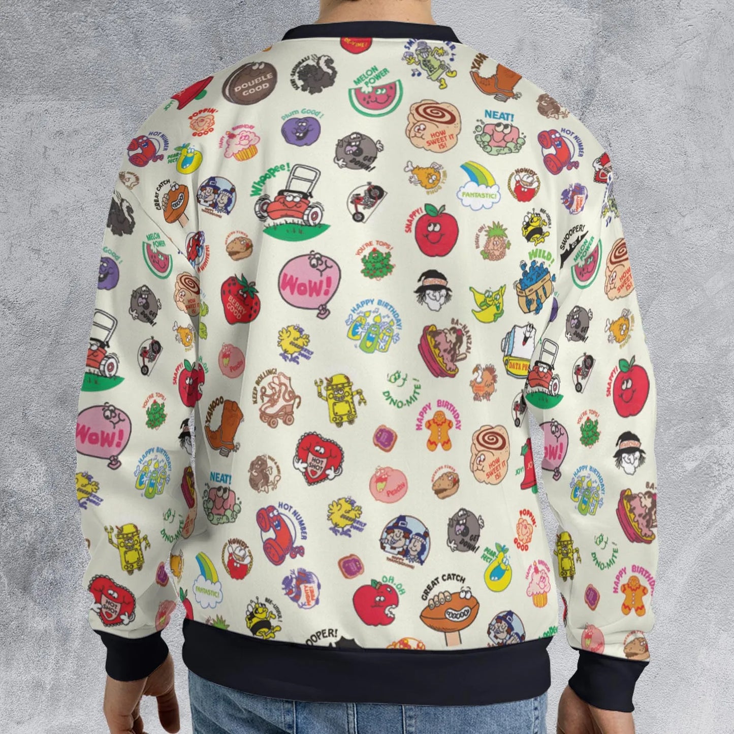 All-over Print Sweatshirt - U4BK758H