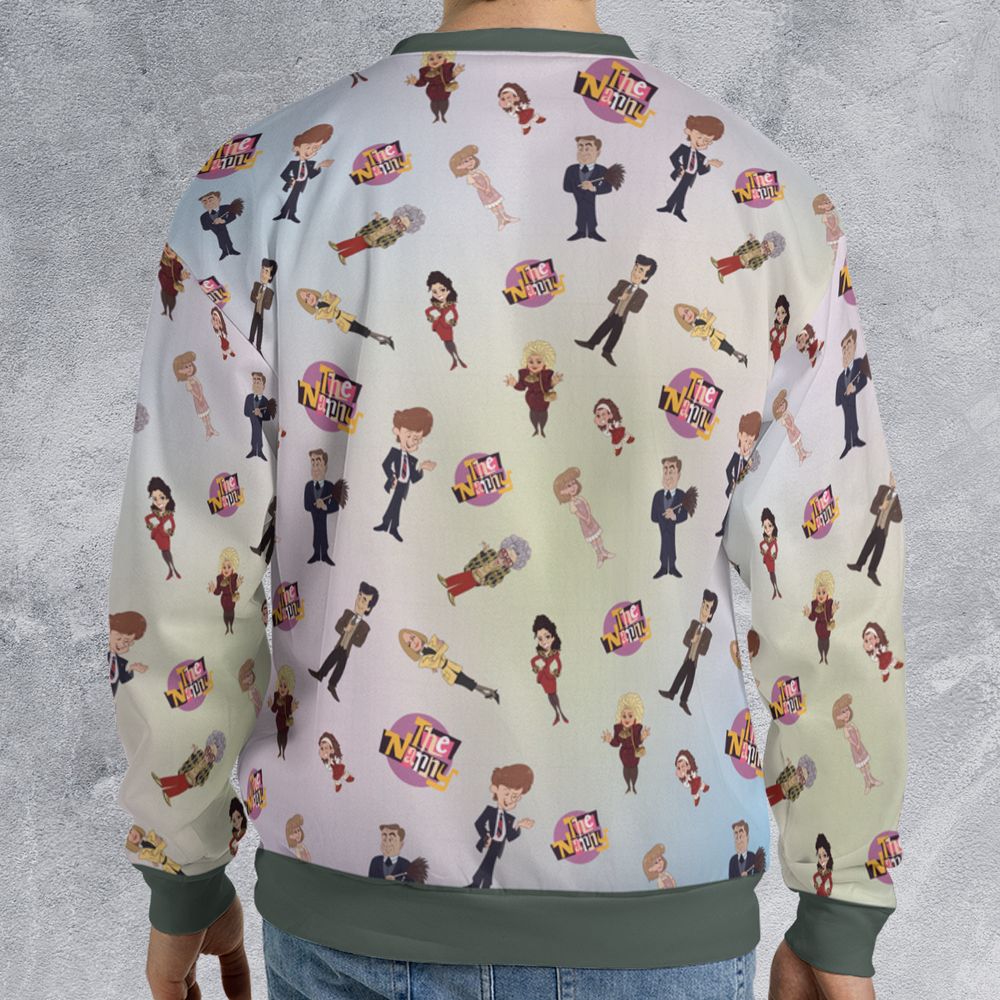 All-over Print Sweatshirt - DY7H6E54 - - 2