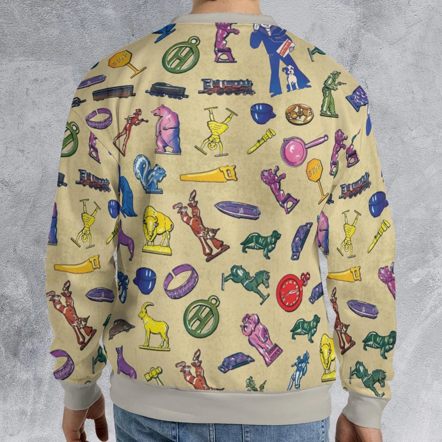 All-over Print Sweatshirt - FGFU2BDM
