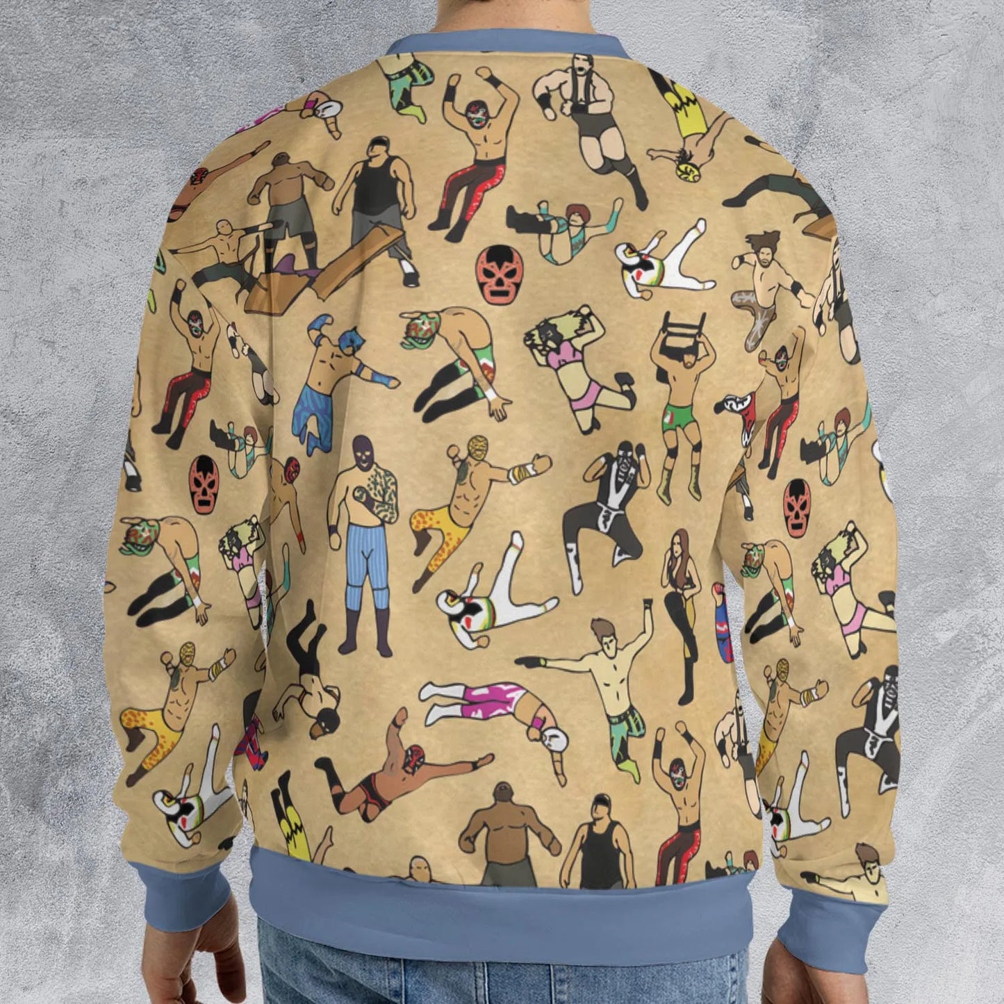 All-over Print Sweatshirt - HN6PHBYY