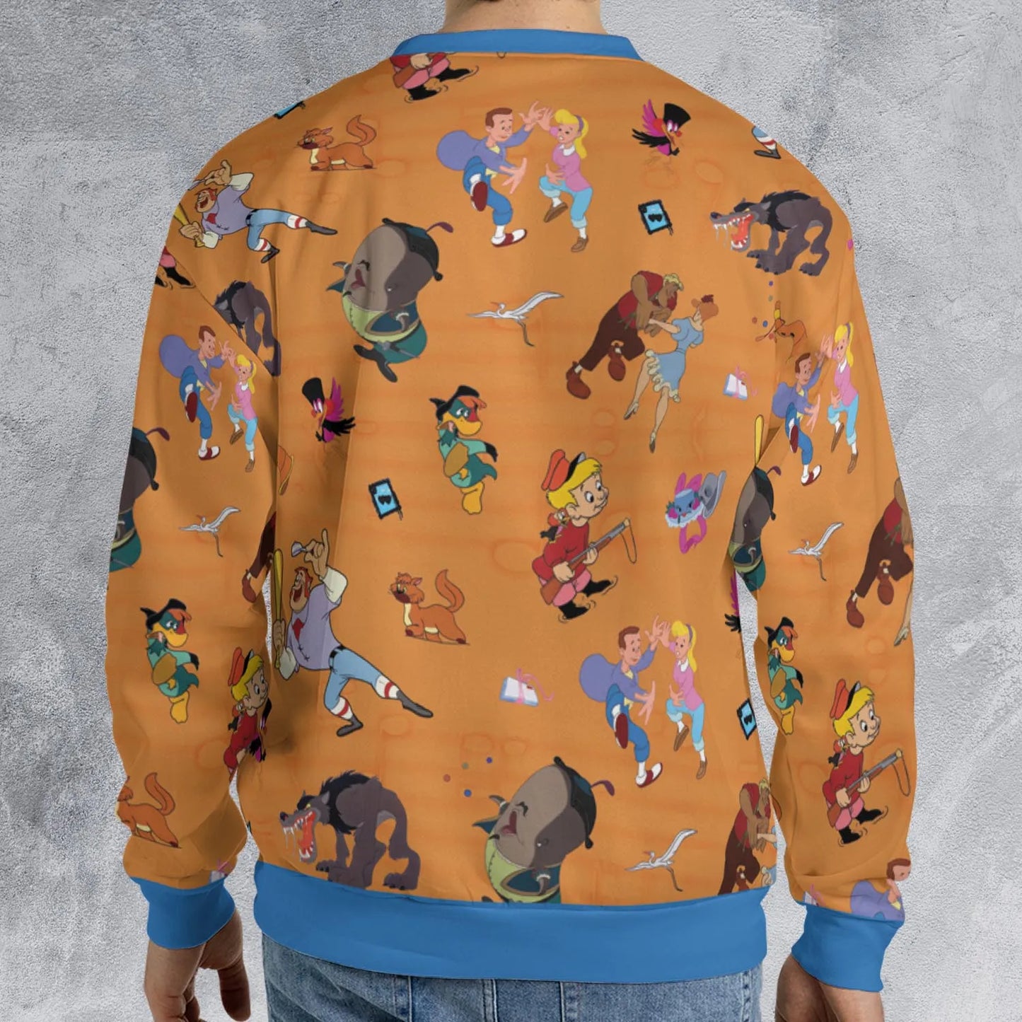 All-over Print Sweatshirt - Q2X4Y58E