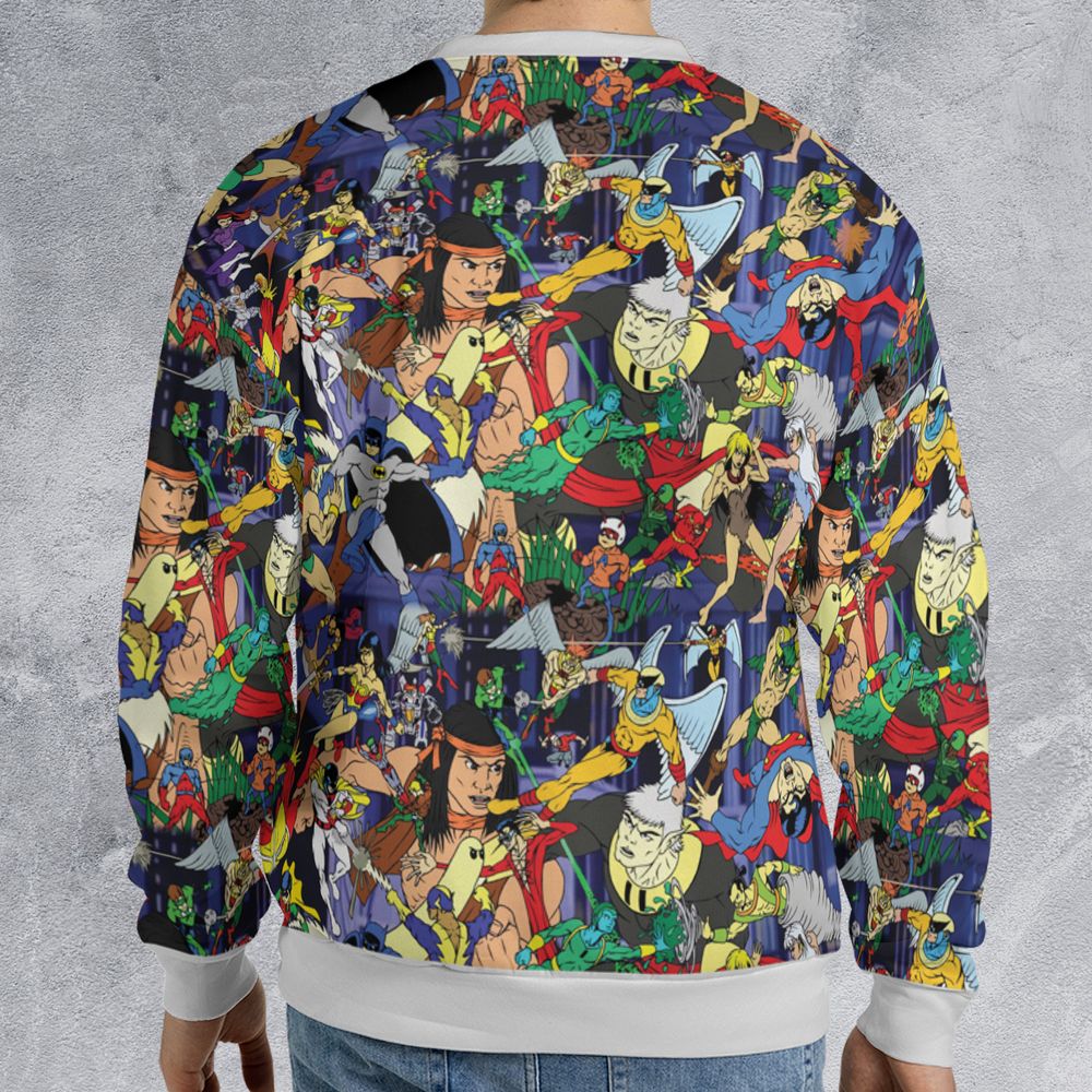All-over Print Sweatshirt - XX6KLSRX - - 2