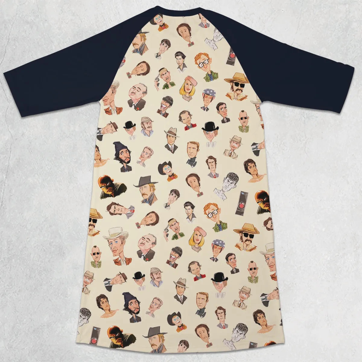 3/4 Sleeve Raglan Dress - GHCUYKZU