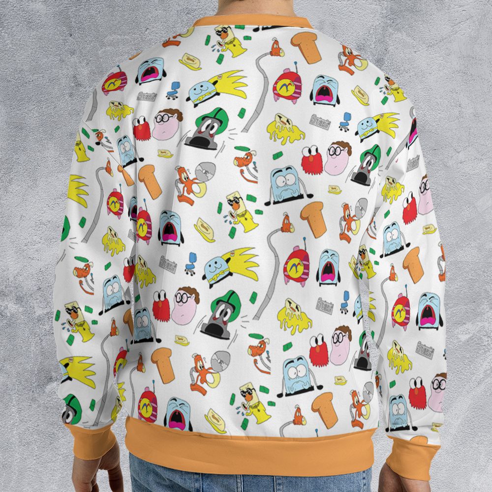 All-over Print Sweatshirt - 4XQMVJC9 - - 2