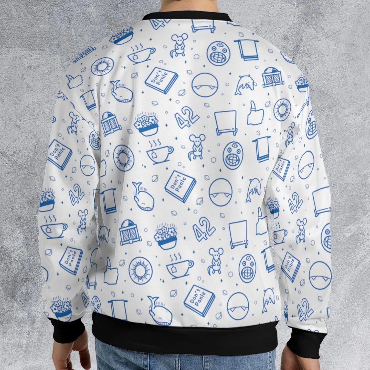 All-over Print Sweatshirt - B38SW5YJ