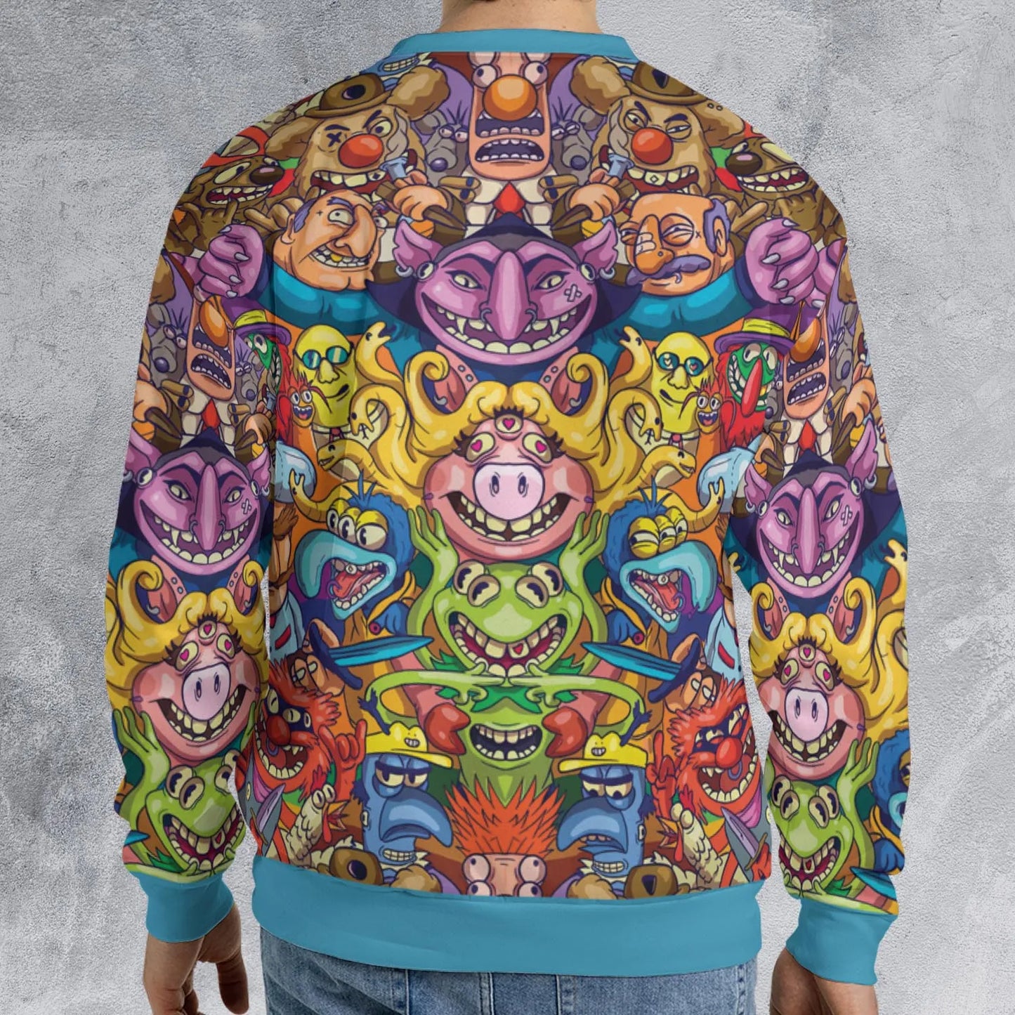 All-over Print Sweatshirt - 7SMGCM3G
