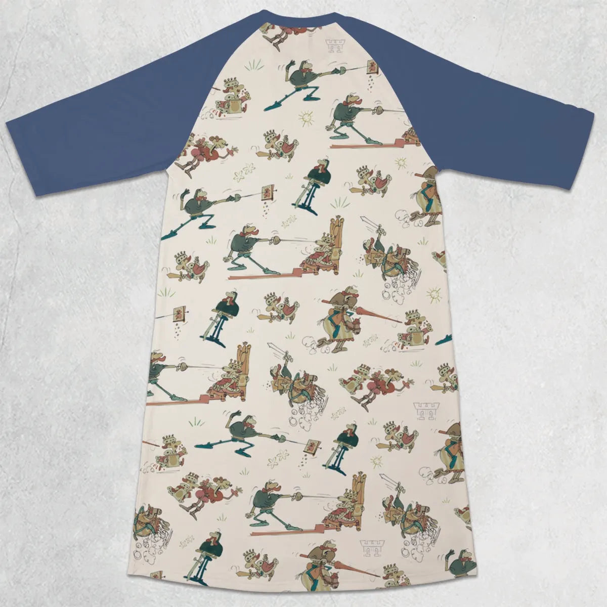 3/4 Sleeve Raglan Dress - ZJNEN3ZM