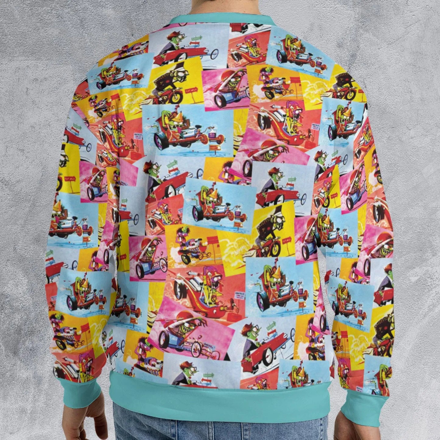 All-over Print Sweatshirt - YQCJ72EV