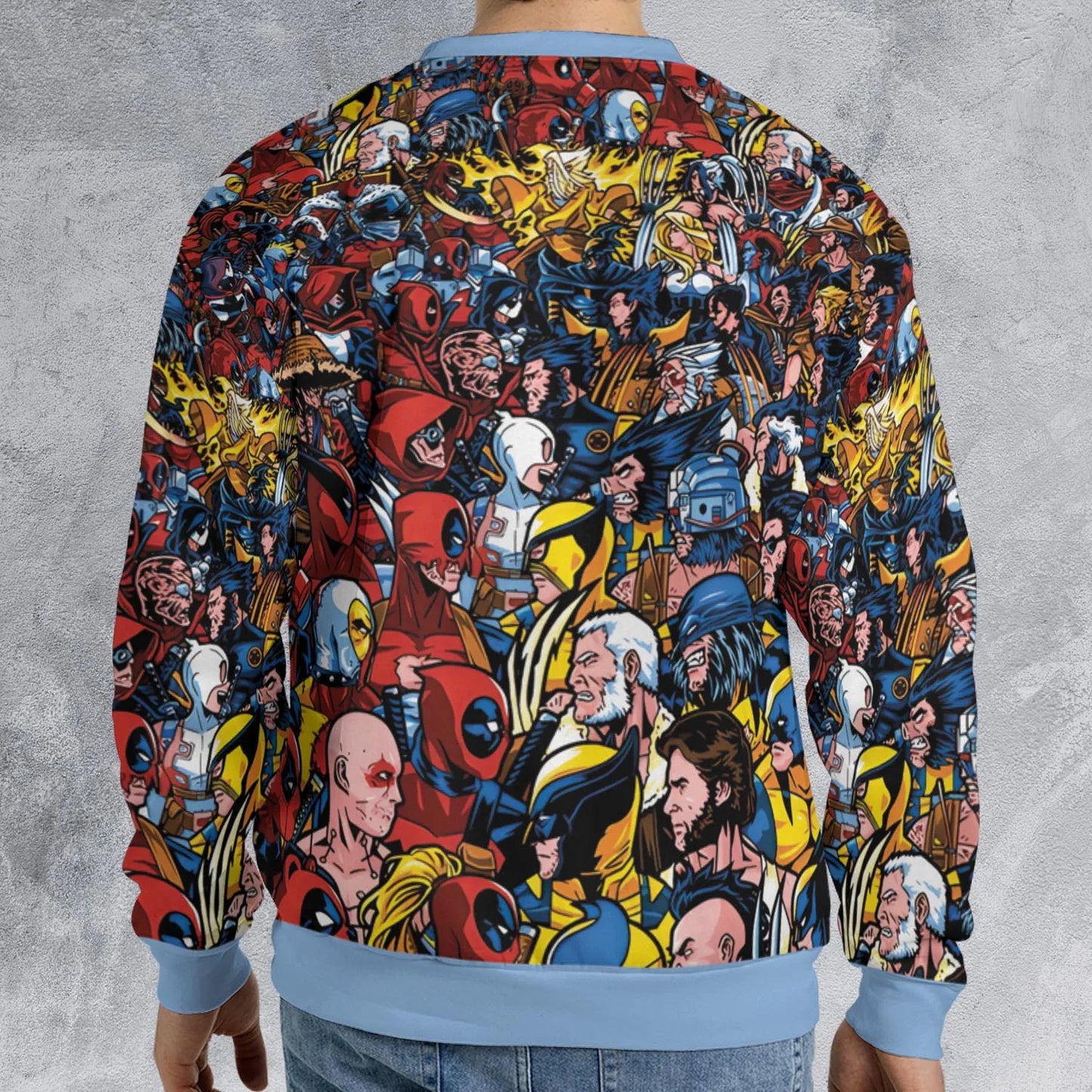 All-over Print Sweatshirt - FK8CTP6Q
