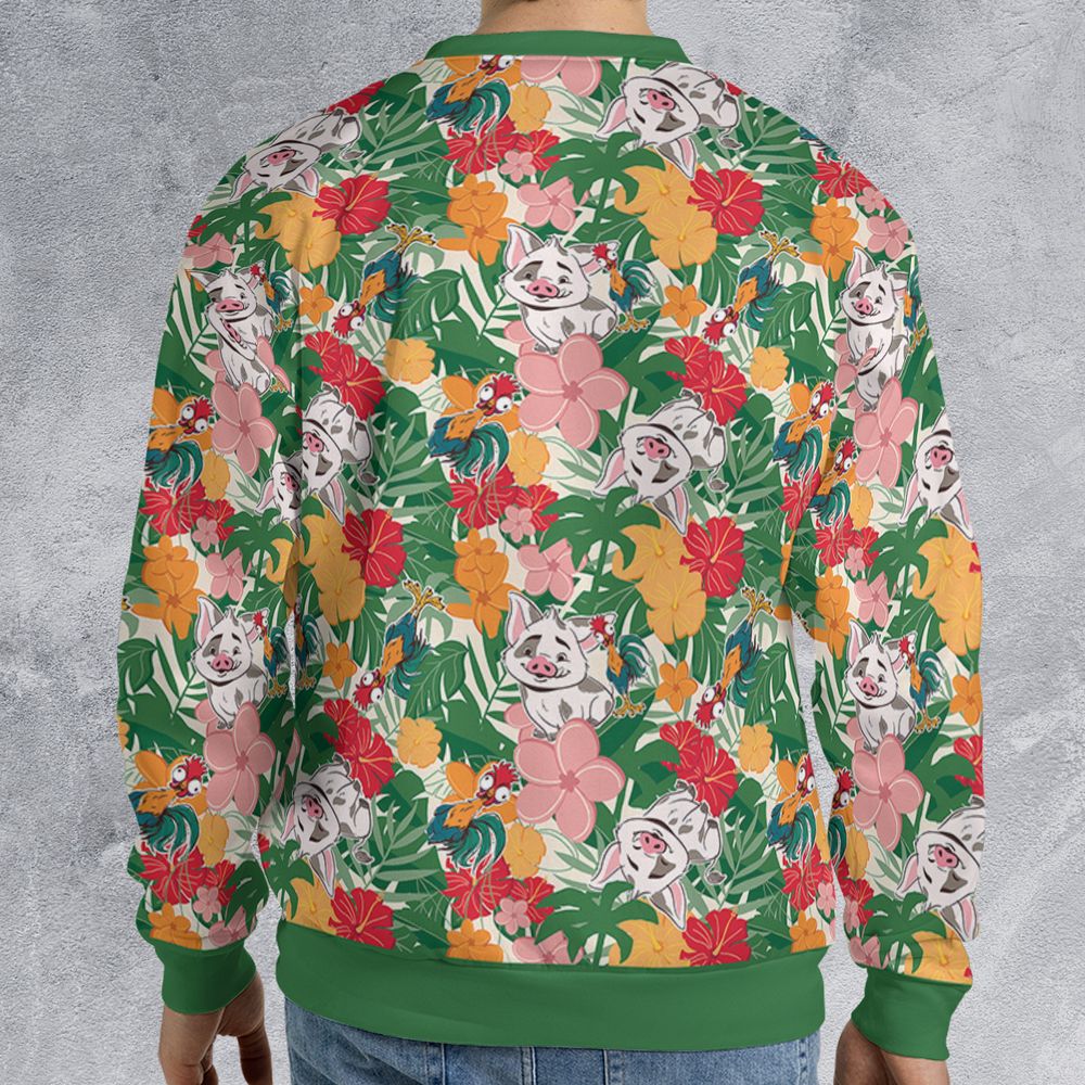 All-over Print Sweatshirt - EEVE2QVF - - 2