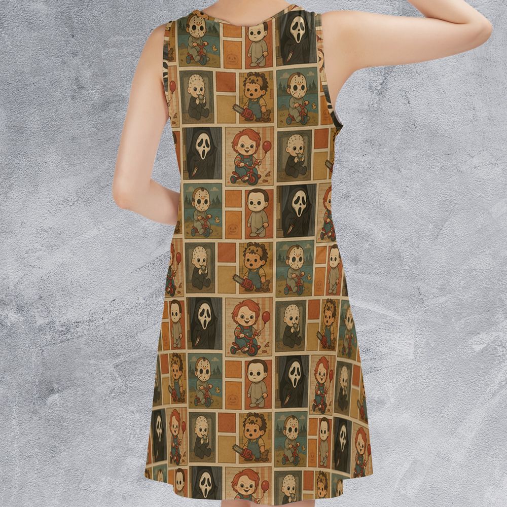 Sleeveless Dress - EN1PKMRR - - 2