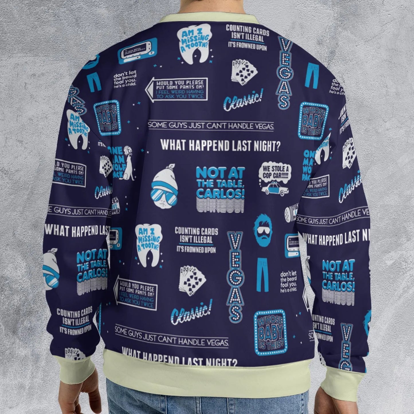 All-over Print Sweatshirt - KFDASAM3