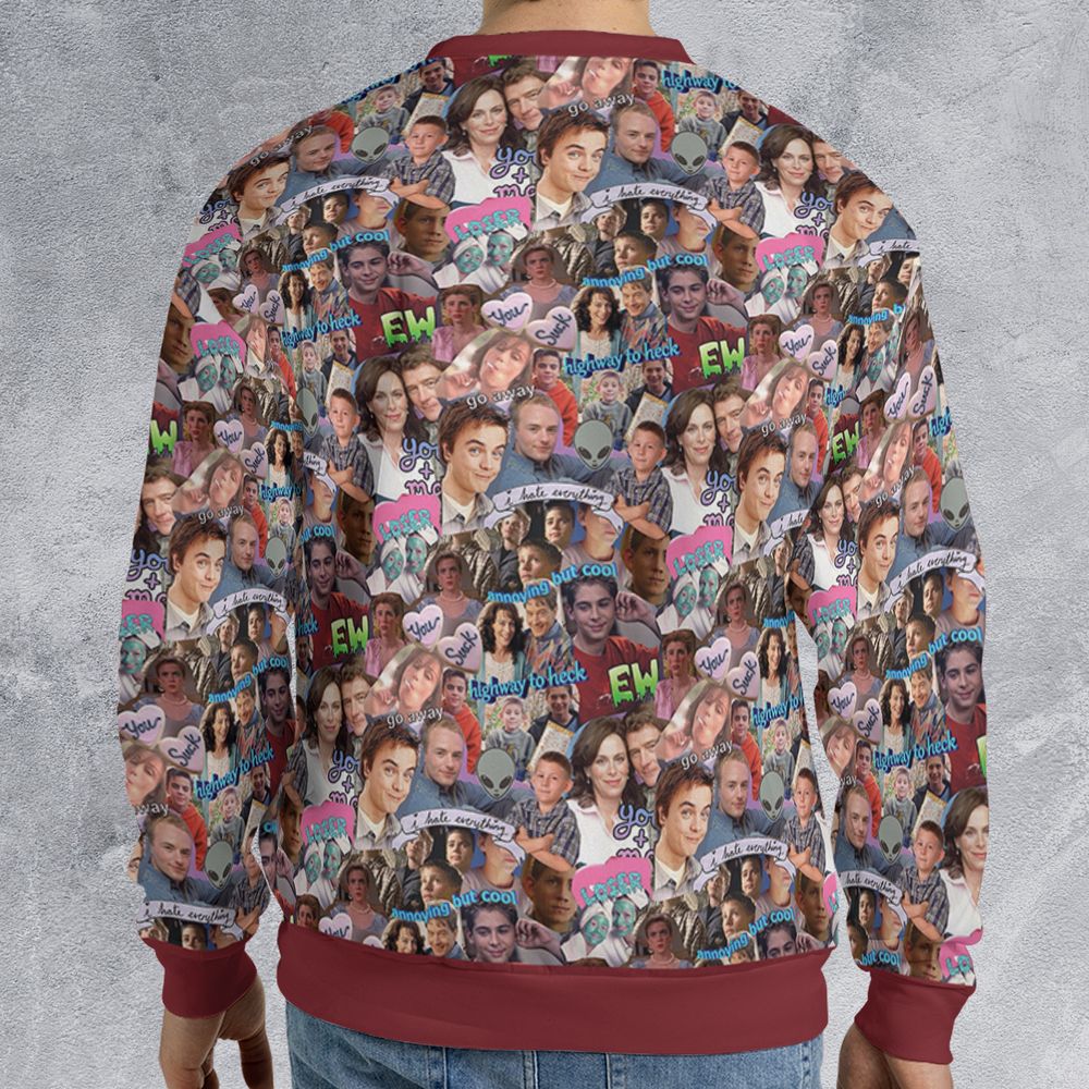 All-over Print Sweatshirt - YHFSZFCL - - 2