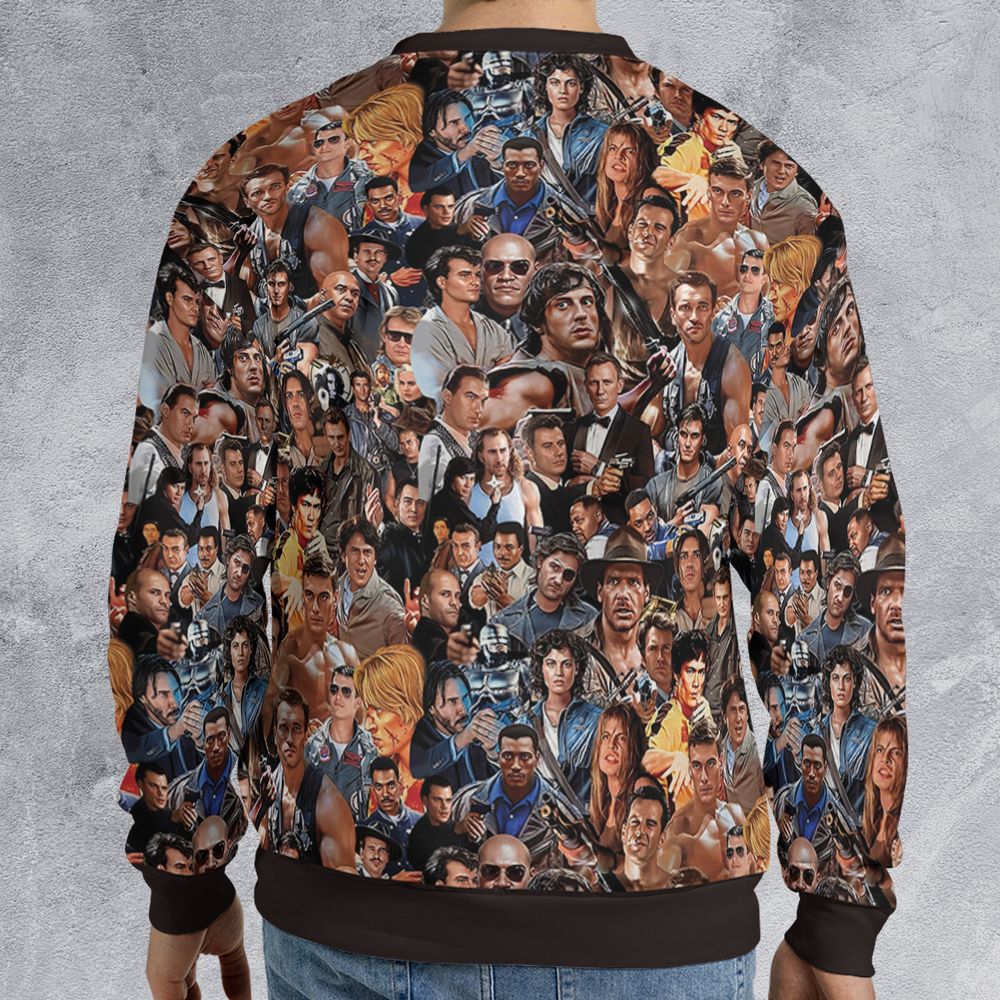 All-over Print Sweatshirt - CXWX7D15 - - 2