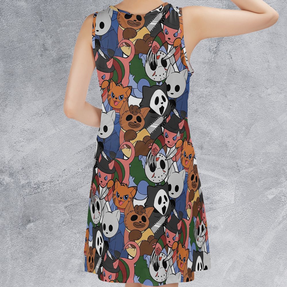Sleeveless Dress - VPTGEKKJ - - 2