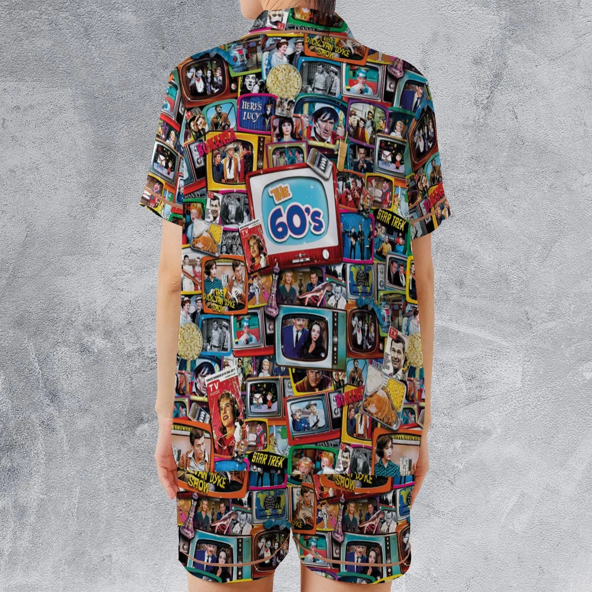 Satin Short-Sleeve Pajamas Set - NGG6GJ8H