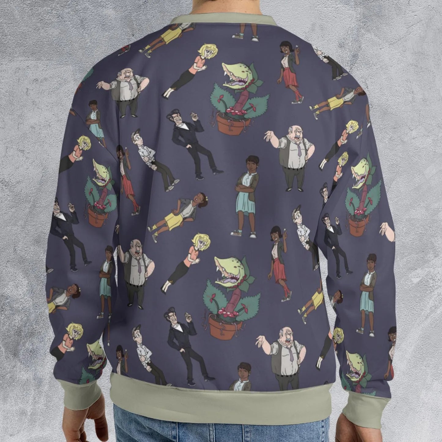 All-over Print Sweatshirt - 67FNSPR3