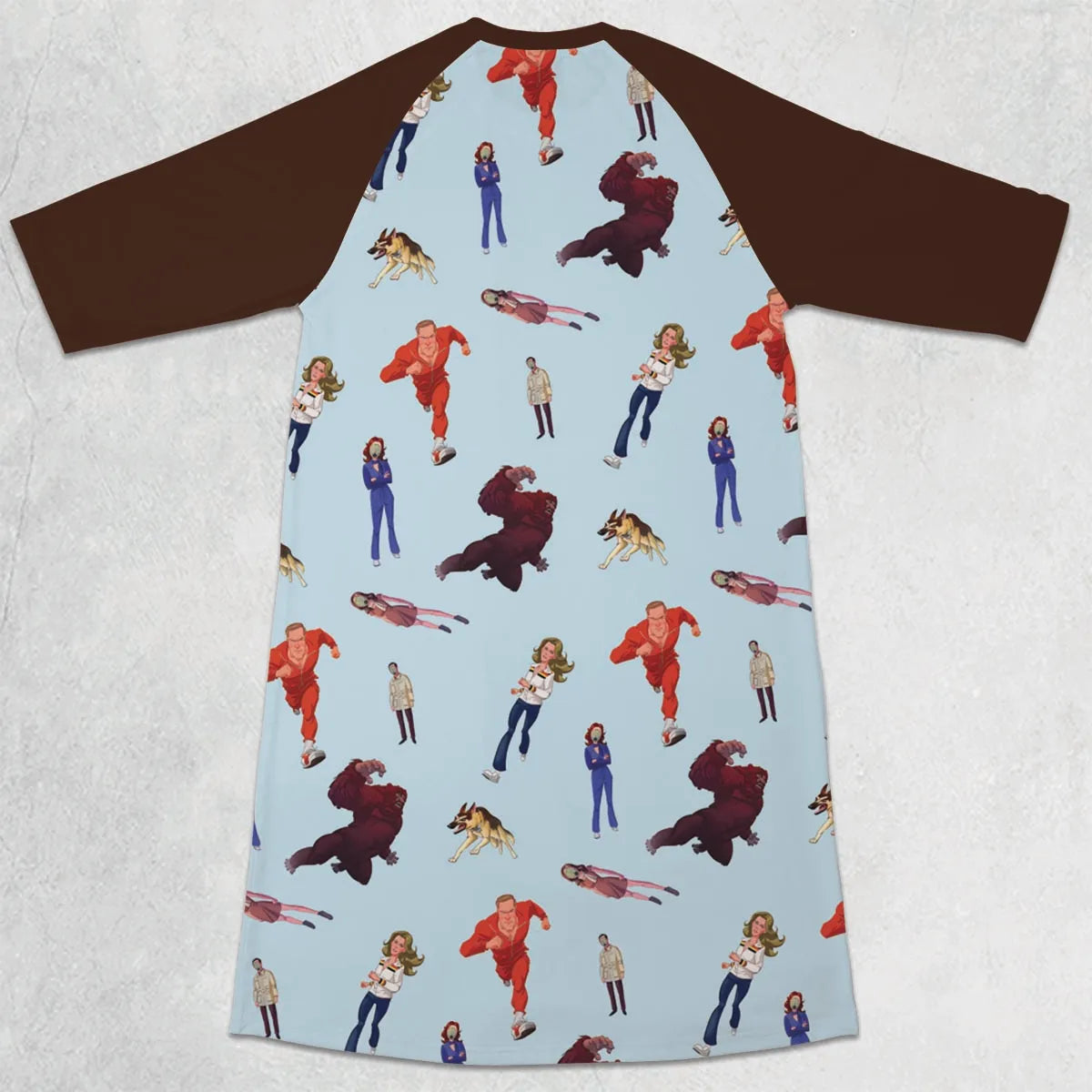 3/4 Sleeve Raglan Dress - ERP7HTWC