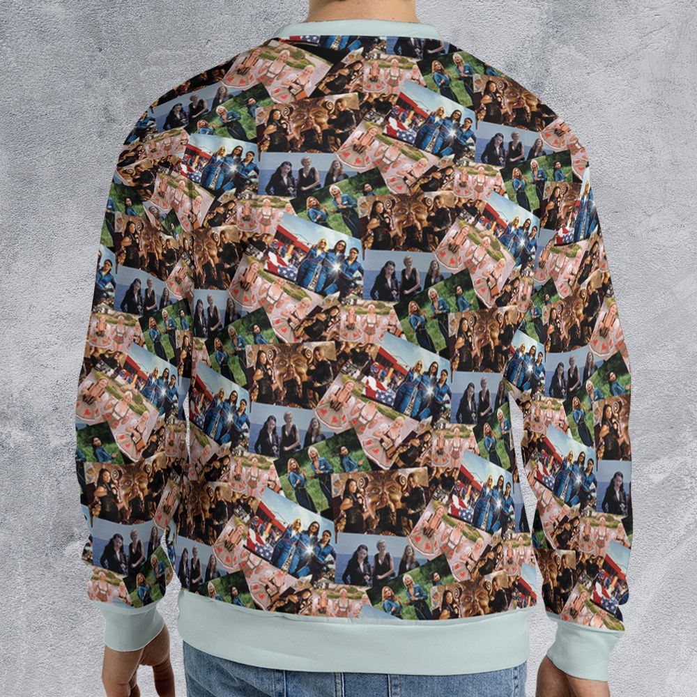 All-over Print Sweatshirt - RFSZN9ML - - 2