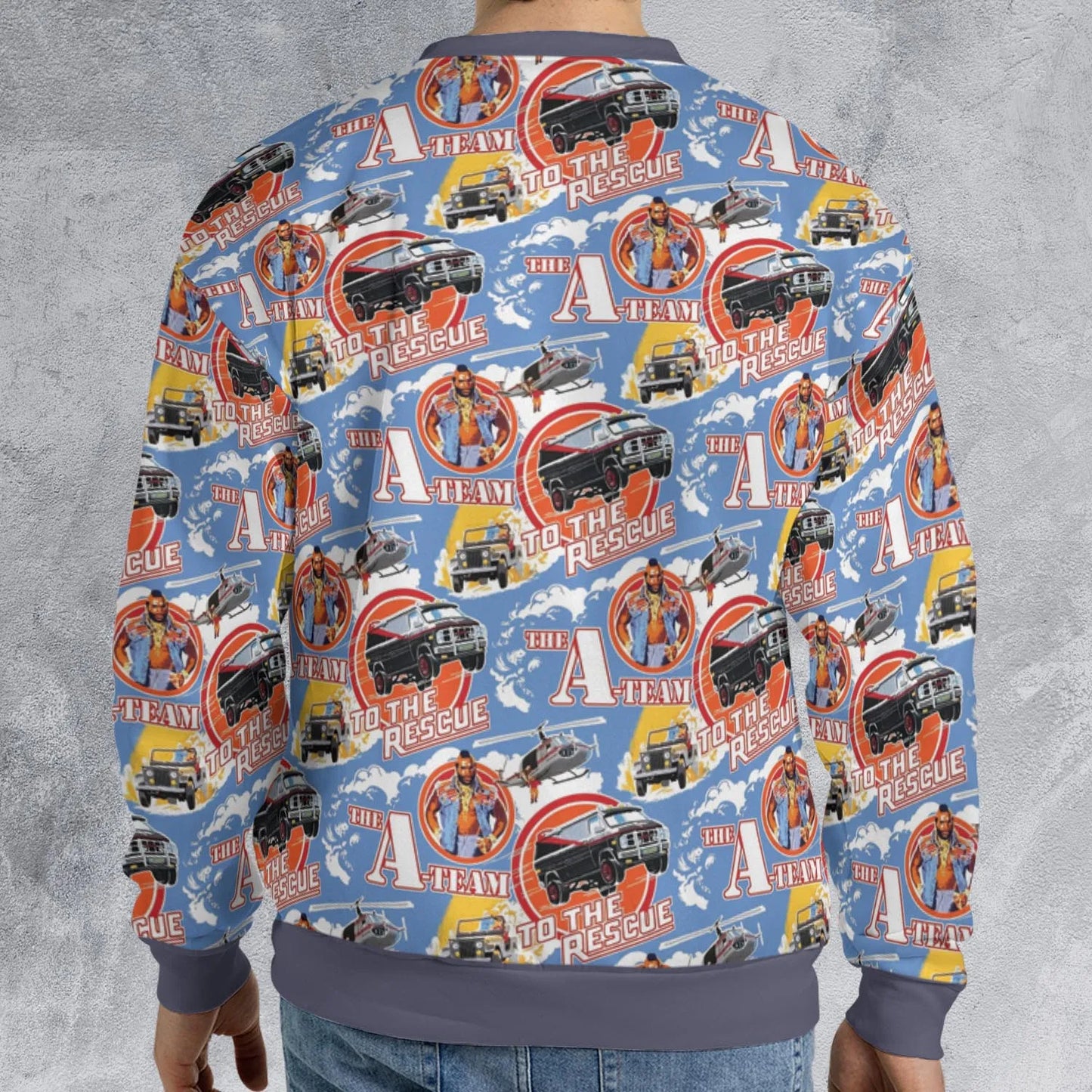 All-over Print Sweatshirt - LVZZMFS4