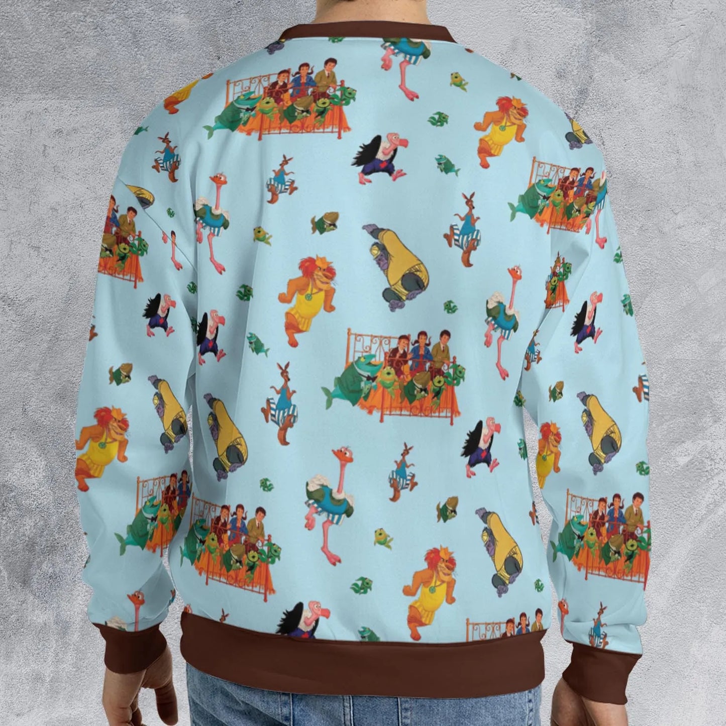All-over Print Sweatshirt - 4JVZFH5D