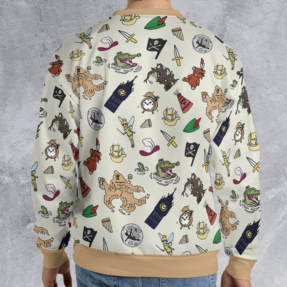 All-over Print Sweatshirt - QS8MQLWE - - 2